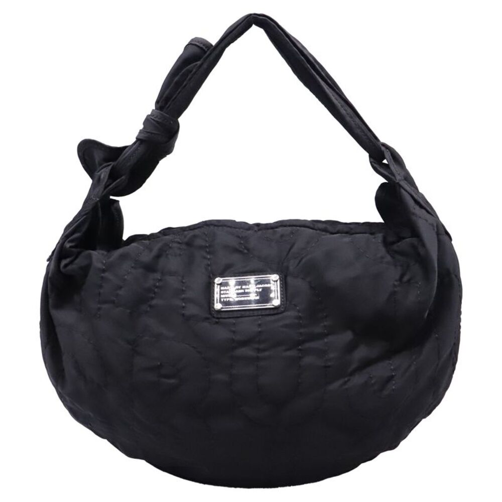 Marc Jacobs Quilted Hobo Bag in Black Nylon